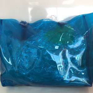 Cartera de plástico