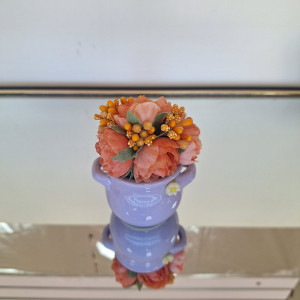 Adorno de mini florero