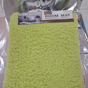 Alfombra rectangular de microfibra 