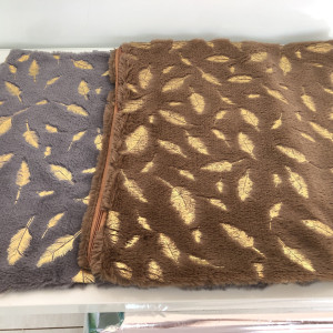 Funda para almohadas con diseño de hojas 