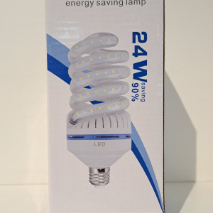 Foco LED en espiral - 6 capacidades 
