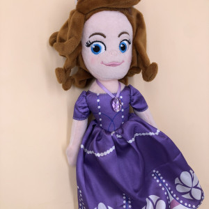 Peluche de princesa Sofia 