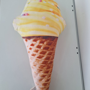 Almohada en forma de helado