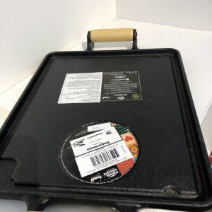 Plancha rectangular panela mineira de hierro