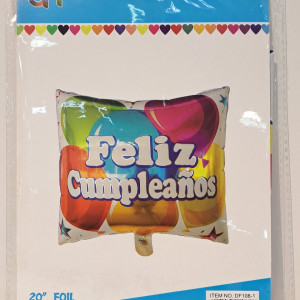Globo Feliz Cumpleaños 50cm