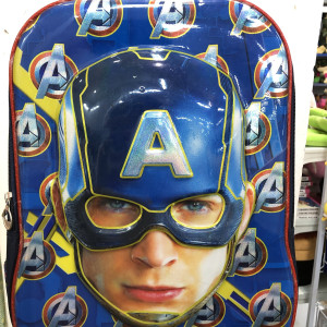 Mochila de capitán america 