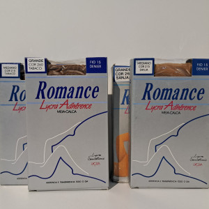 Media fina Romance - 2 colores 