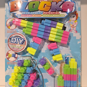 Juego de bloques para armar 2x2cm - 62pcs 