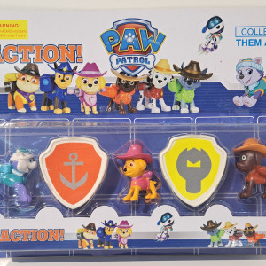 Juguetes de Paw Patrol 4cm - 5pcs 