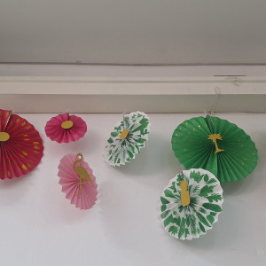 Abanicos tropicales