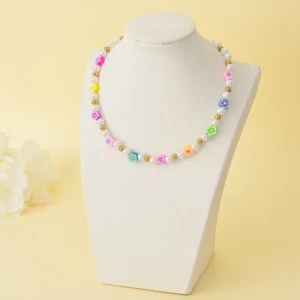 Collar de cuentas florales Parvati