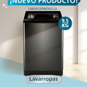 LAVARROPAS MABE 9,5 KG SILVER C/ SUPERIOR 