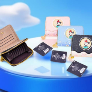 BILLETERA CORTA MINNIE 3 COLORES