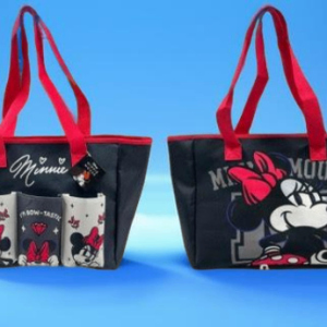 BOLSA DE PLAYA MINNIE ROSA 