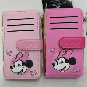 BILLETERA  MINNIE 2 COLORES