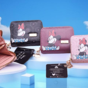 BILLETERA MINNIE 3 COLORES