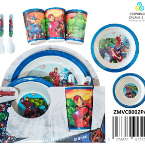 JUEGO DE PLATO 5PCS