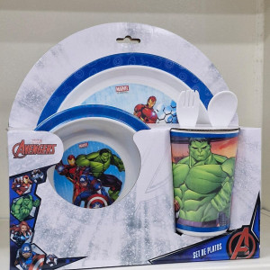 SET DE PPLATO 5 PCS 