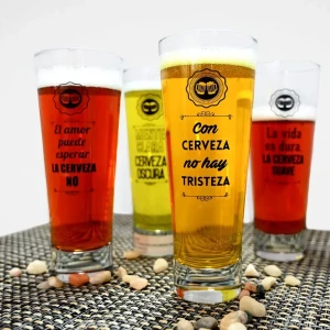 Juego de Vasos Cerveceros 