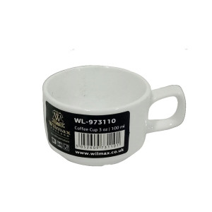 Taza de porcelana para café 100ml wilmax