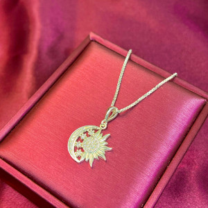 Cadena con dije plata