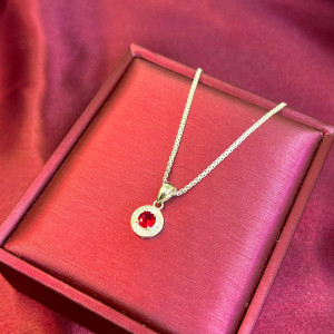 Cadenas con dije plata