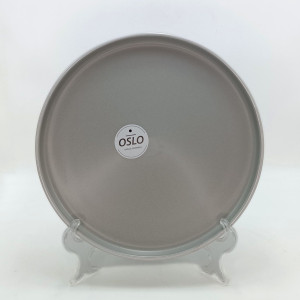 plato de mesa ceramica Oslo gris 