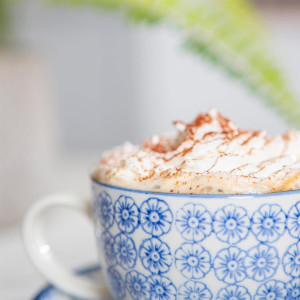 Taza p/te,capuchino de porcelana 
