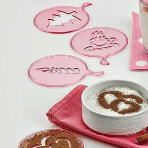 Molde para decoración taza - 4pcs 