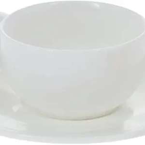 Taza para café 100ml con platito wilmax