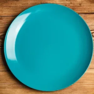 Plato llano redondo