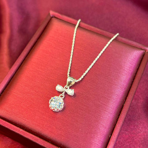 Cadena con dije plata 