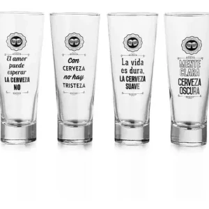 Vaso Cervecero con diseño 450ml 