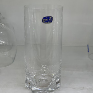 Vaso de vidrio BOHEMIA mediano x6 