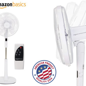 Amazon Basics Ventilador de Pie Digital 