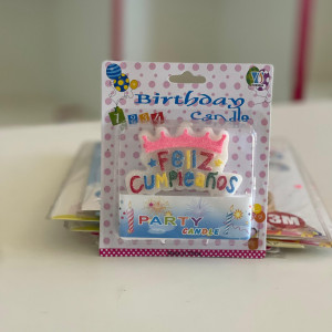 Velas de cumpleaños 