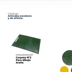 Carpeta N.2 para Dibujo araña