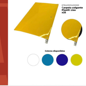 Carpeta colgante 