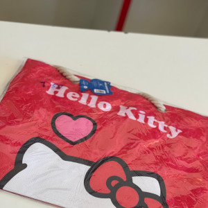 Bolso de playa de Hello kitty 