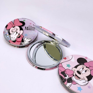 ESPEJO REDONDO MINNIE Y STICH 