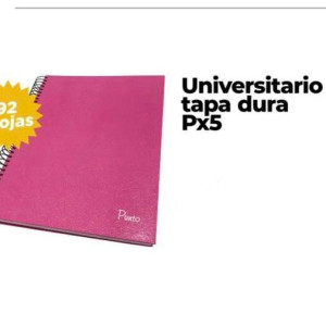 Universitario Tapa dura Px5
