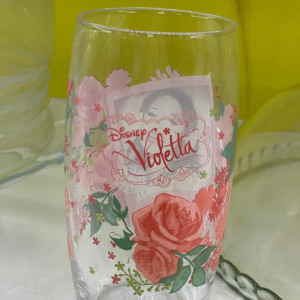 Vaso de vidrio Violetta 
