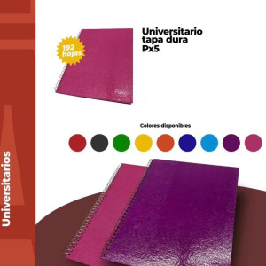 Universitario Tapa dura Px5