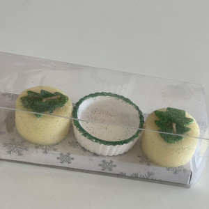 Set de velas Navideñas 