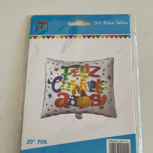 Globos feliz cumpleaños 