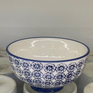 Bowl de cerámica con diseños 