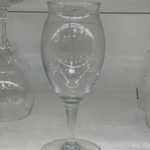 Copa de vidrio mediano 