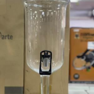 Dispenser de vidrio p/jugo con canilla 