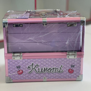 Caja de Maquillaje aluminio de Kuromi 