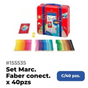 Set Marcador Faber 